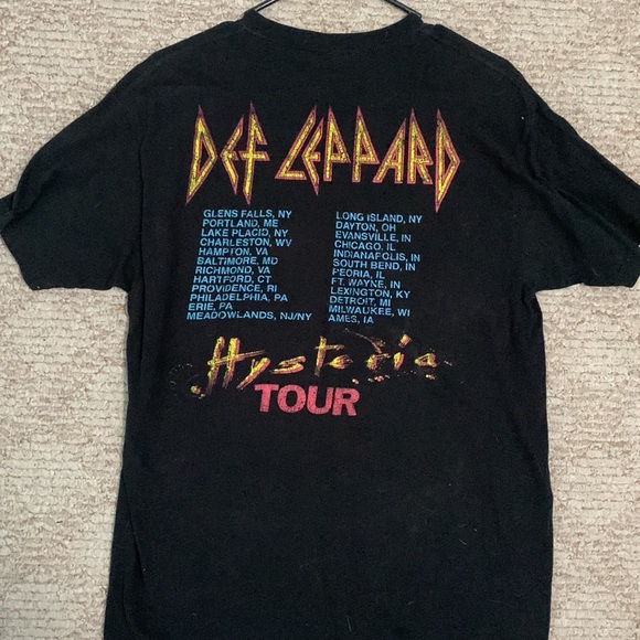 Def leopard graphic tee - Picture 2 of 3